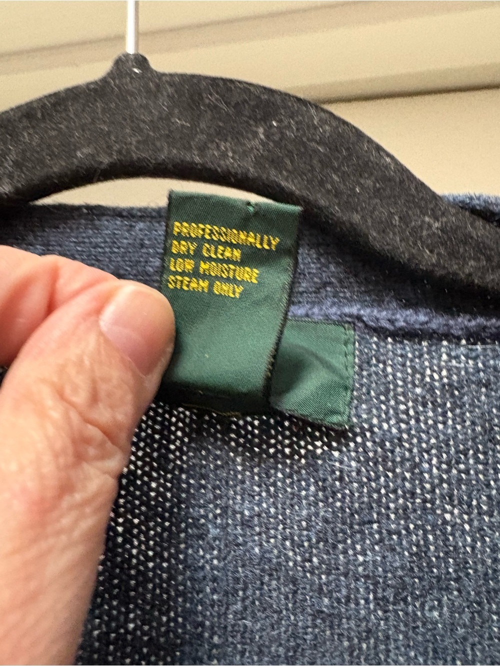 Vintage Club Room 100% Lambswool Knit Button-Cardigan/sweater Mens XL - Picture 8 of 8